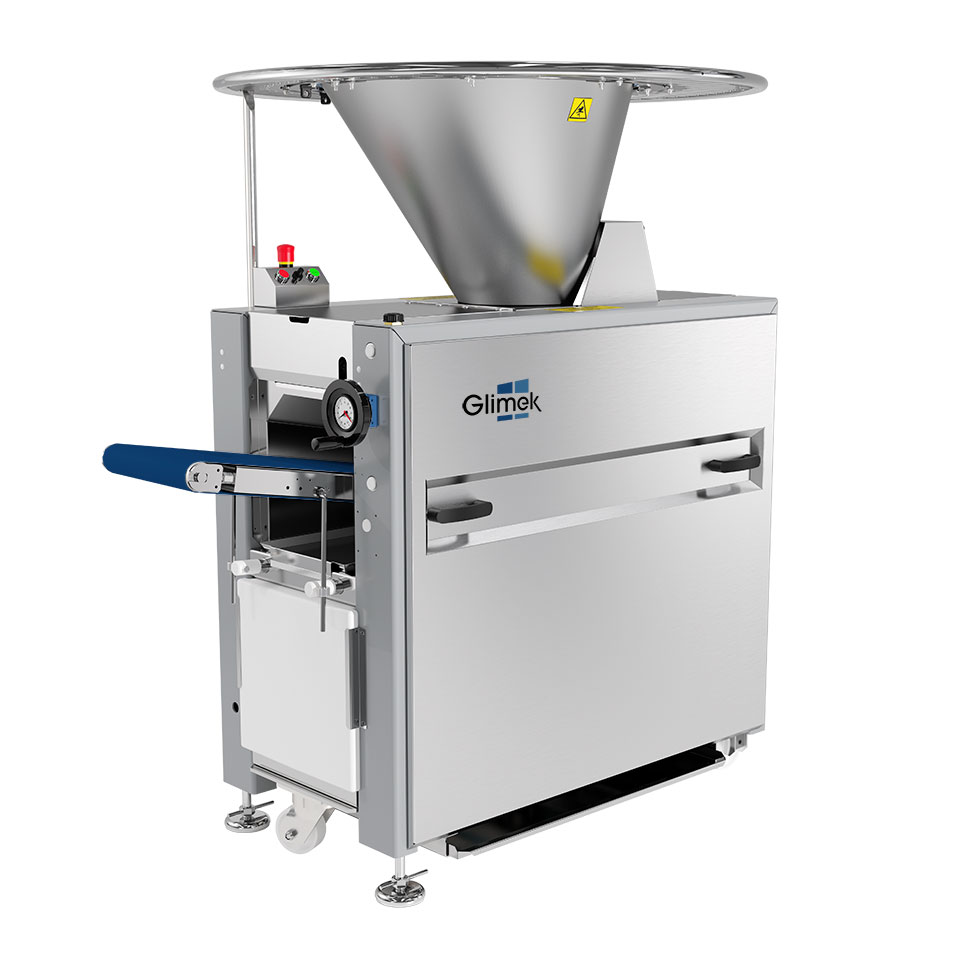 Dough divider with high weight accuracy, robust, high quality bakery machine SD180 Glimek