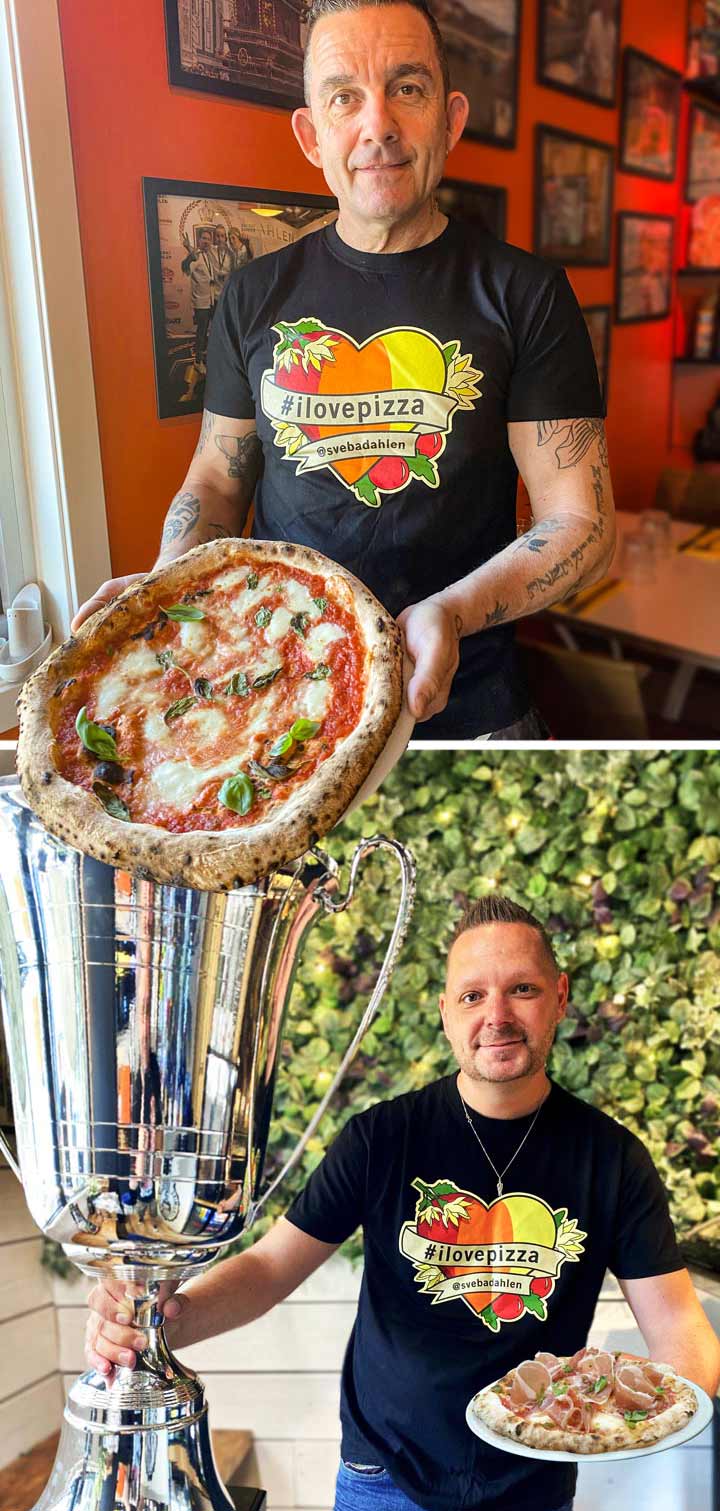 I love pizza Riccardo Birghillotti Mike Arvblom #ilovepizza campaign pizza oven Sveba Dahlen