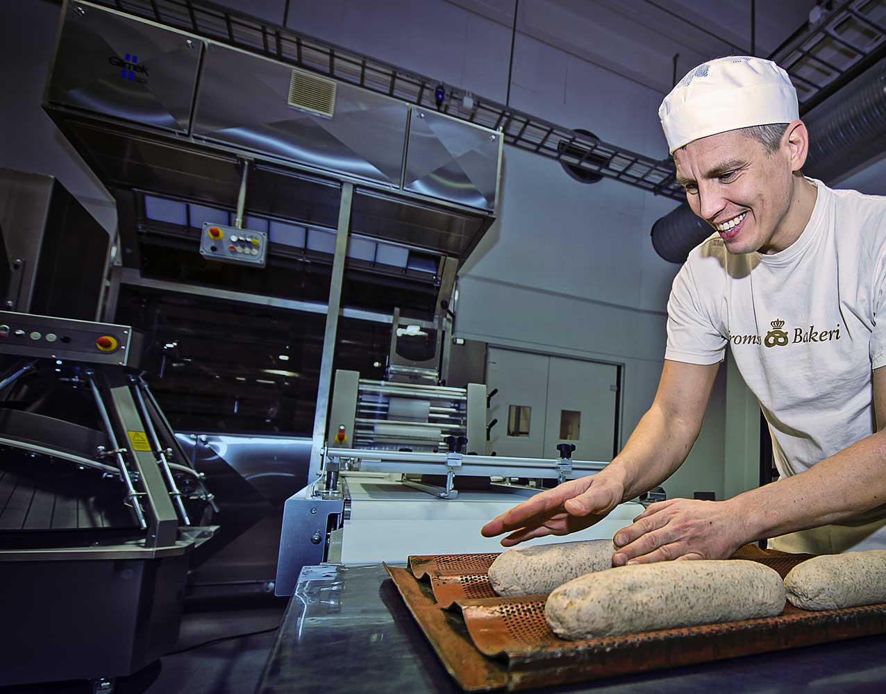 Glimek Bread Lines, labour saving dough handling for bakeries