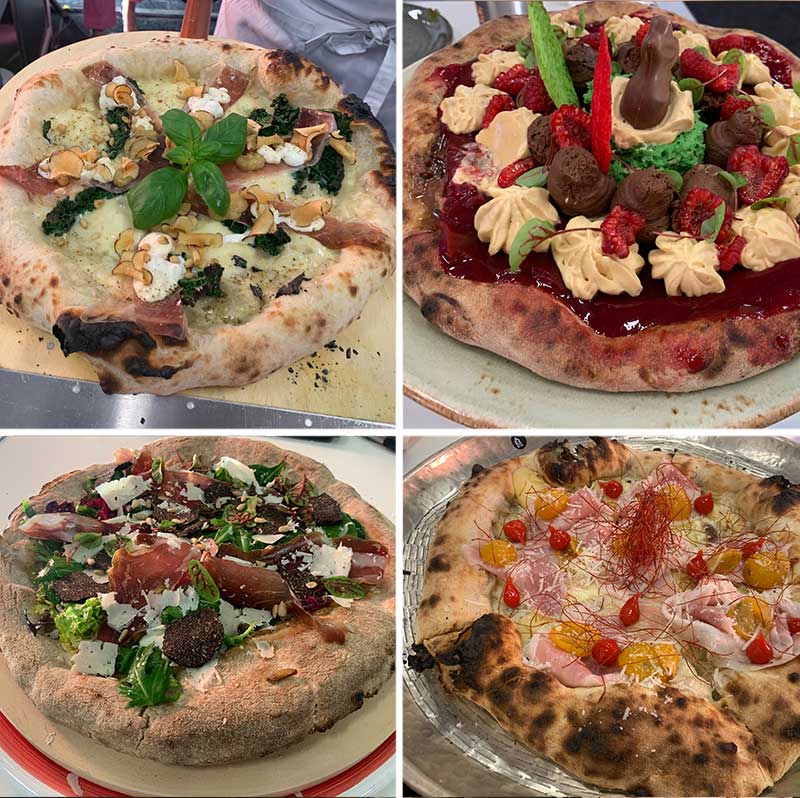 Gourmet Pizza and Desert Pizza at Pizza Champion Cup Norway 2023 Sveba Dahlen
