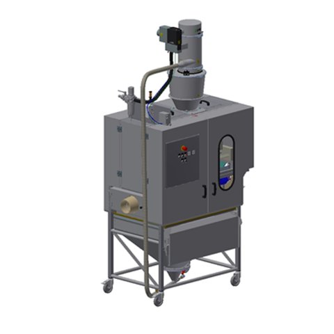 semolina flour coating system for bakery bread lines