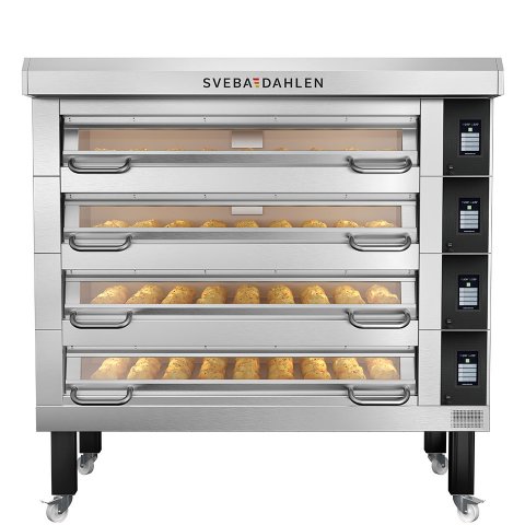 4 deck baking oven with high flexibility from sveba dahlen