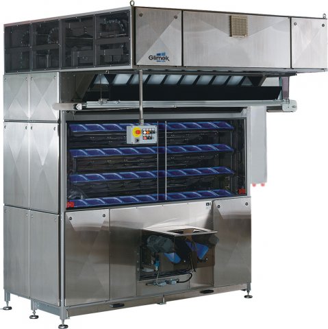 Flexible resting of dough with the intermediate pocket proofer IPP from Glimek