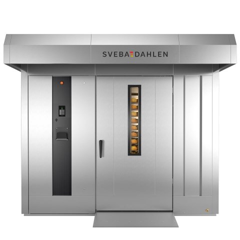 Industrial rack oven I-Series with rotating platform and adjustable ramp Sveba Dahlen