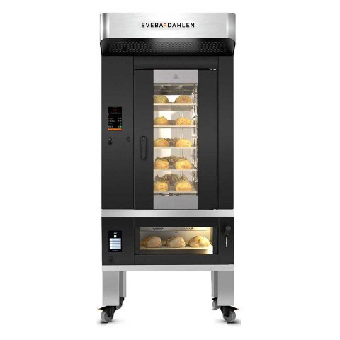 combination oven flexible baking deck oven rack oven black SRD130 S-Series Sveba Dahlen