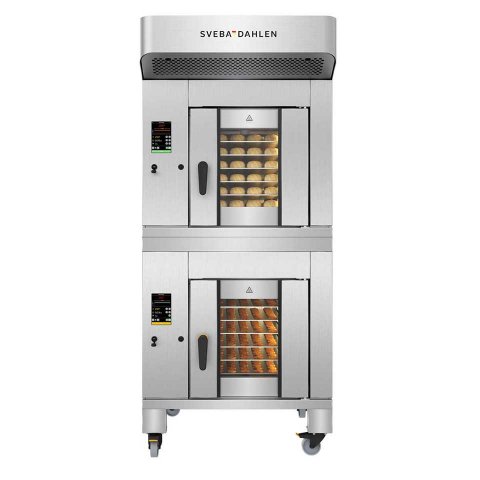 buy combination oven for bakery baking double mini rack oven SR120DS S-Series Sveba Dahlen