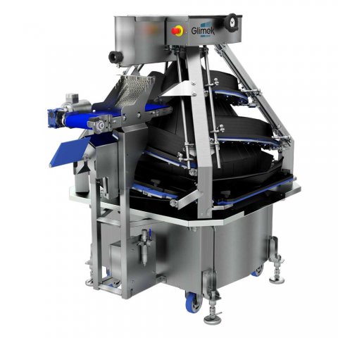 Conical rounder - dough rounding CR600 with dps dough piece separator Glimek