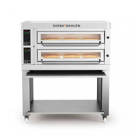 Commercial pizza oven P-Series P602 for the real pizza master, high quality pizza stone and fast heating of oven chamber