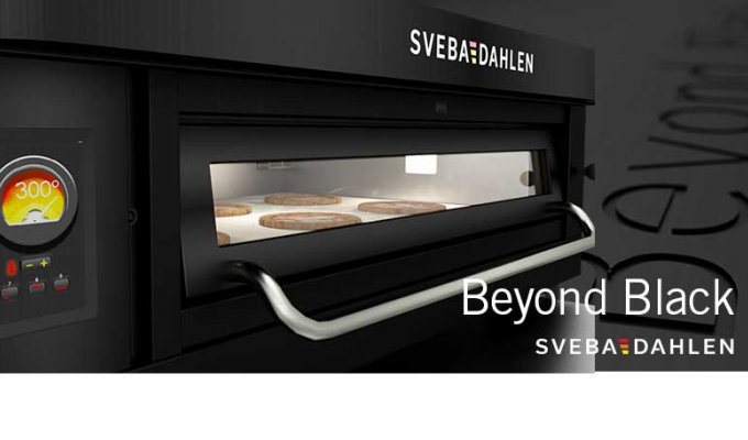 Pizza oven beyond black great pizzas and great look Sveba Dahlen