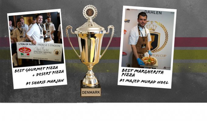 Winners of pizza champion cup denmark 2022 sveba dahlen
