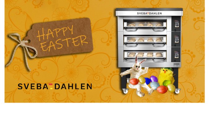 Easter Greetings happy easter opening hours 2023 Sveba Dahlen