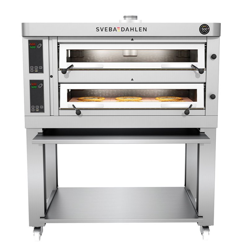 Faster than wood-fired pizza oven! Rapid heating with electric pizza oven 500°C