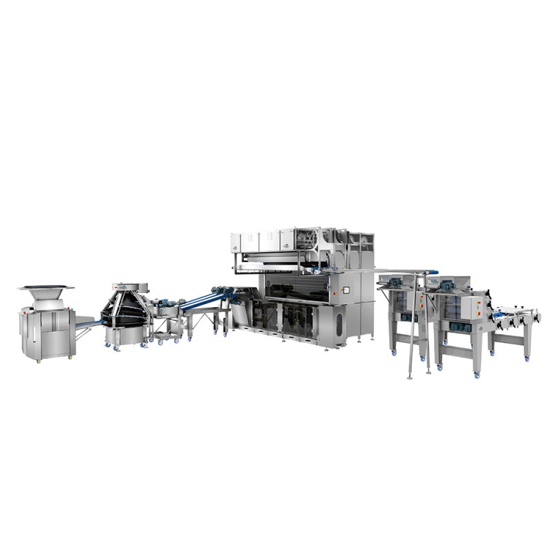 Industrial Bread Line BL600 with capacity up to 6000 pcs/h