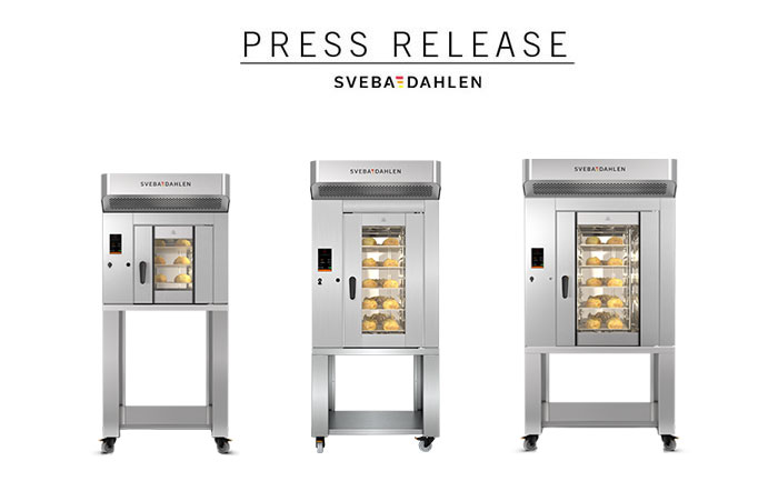 S-Series Press Release Mini Rack Oven Proofer Combination Oven Sveba Dahlen