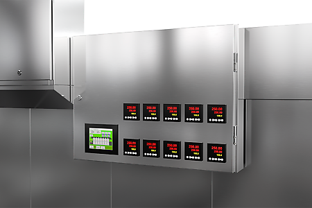 HMI Control Panel with touch screen