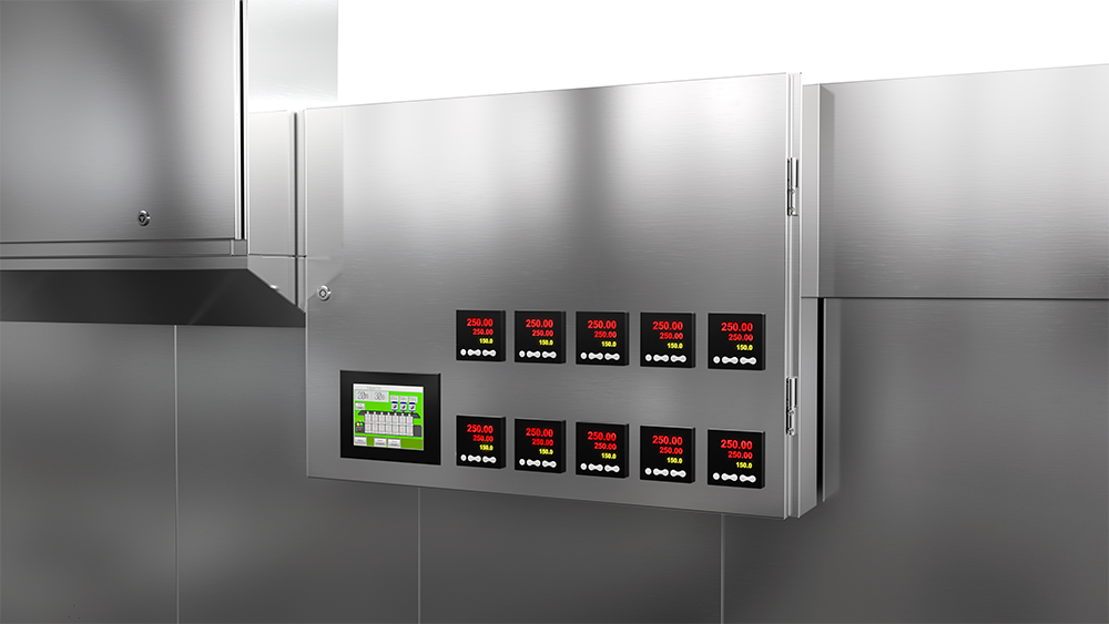 HMI Control Panel with touch screen