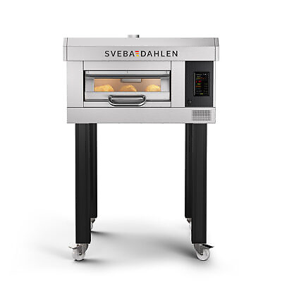Slim baking oven D-Series D11 with one deck. Bake all from stone baked sour dough bread to confectionary in the store bakery