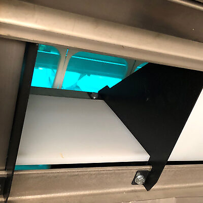 UV lighting inside the ipp intermediate procket proofer prevents bacteria and microorganisms glimek