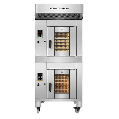buy combination oven for bakery baking double mini rack oven SR120DS S-Series Sveba Dahlen