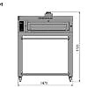 Pizzeria oven pizza oven restaurant sveba dahlen p-series p601