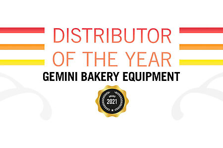 Sveba Dahlen distributor of the year 2021 is Gemini bakery equipment!