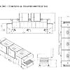 Tunnel Oven Artista Deli with 3 sections and mounted electrical box AD3 Sveba Dahlen