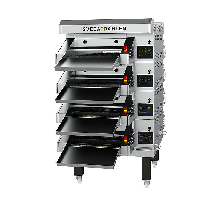 Fossil free electrical tunnel pizza oven from Sveba Dahlen | Sveba