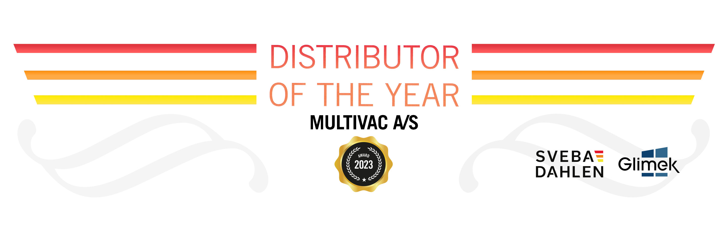 Distributor of the year 2023 Multivac A/S Denmark Sveba Dahlen
