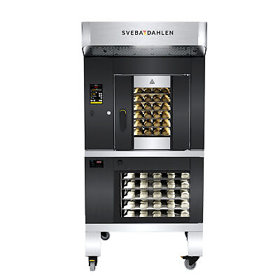 Combination Oven mini rack oven and underbuilt proofer for retail bakeries, cafés, hotels sveba dahlen
