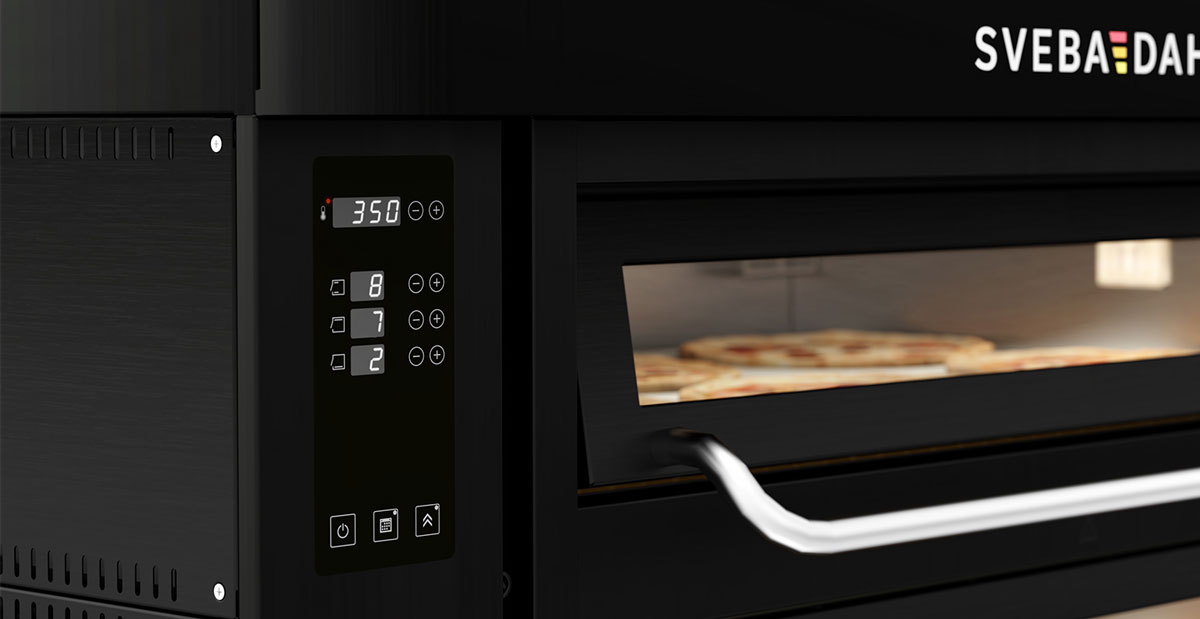 Control Panel Pizza Ovens P-Series High Temp Pizza Oven Classic Sveba Dahlen