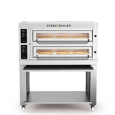 Commercial pizza oven P-Series P602 for the real pizza master, high quality pizza stone and fast heating of oven chamber