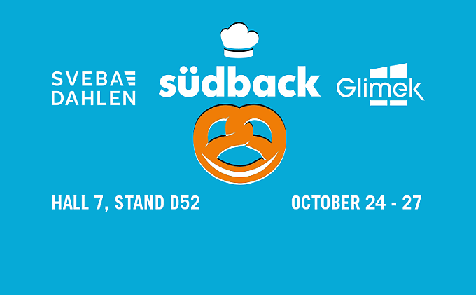 Südback bakery exhibition Stuttgart Germany 2026 Sveba Dahlen Glimek Midera.